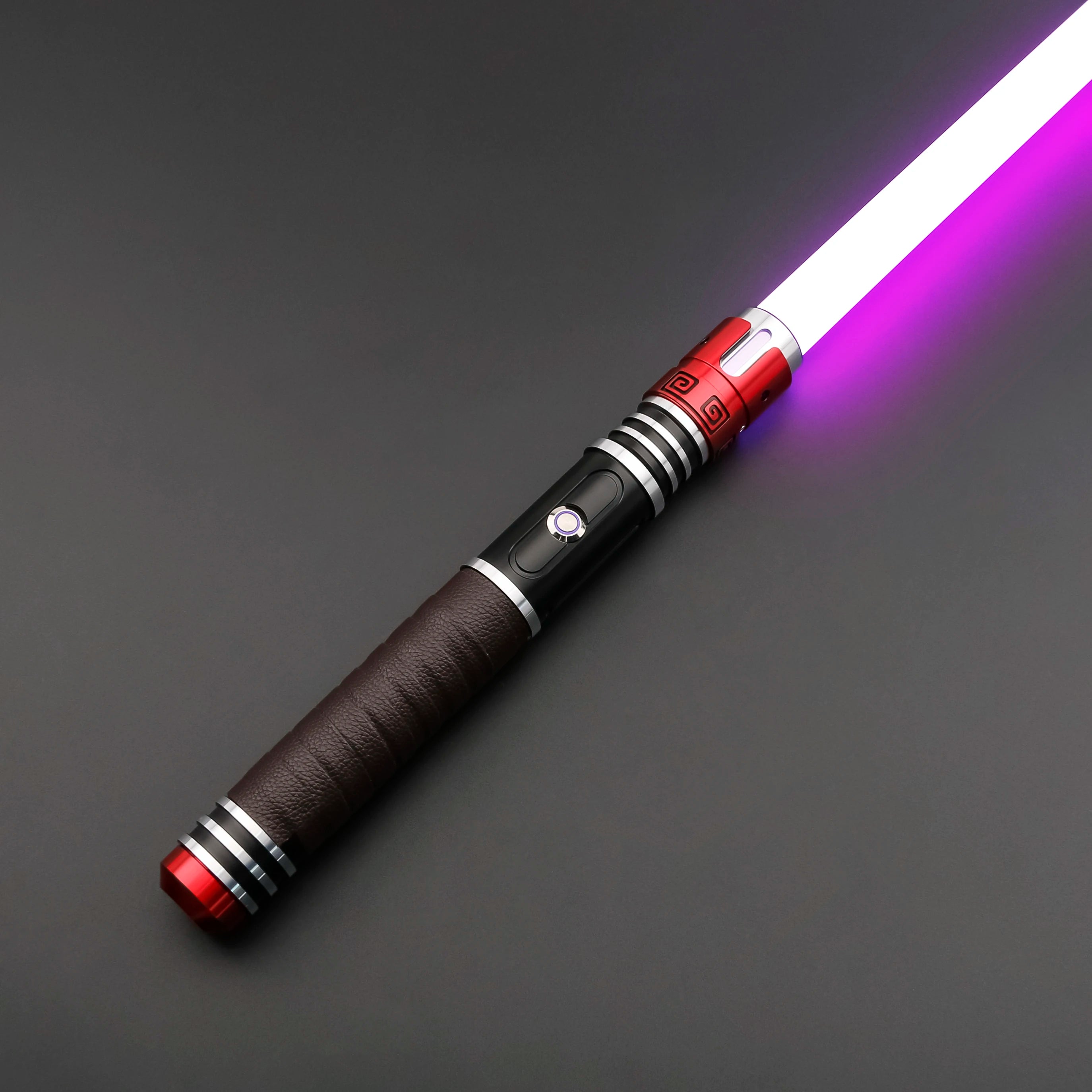 X-TREXSABER RGB Lightsaber with 12 Colours &amp; Smooth Swing Combat Features ET6-red / CHINA / SN-pixel V4 Pro