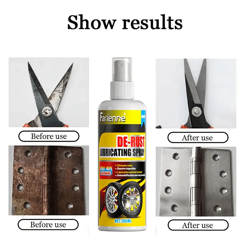 Universal Rust Remover Spray for Wheels &amp; Metal - Strong &amp; Reliable | KJM