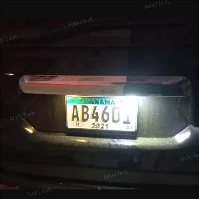 LED-rekisterikilven valo valkoinen Nissan Primaralle P12 Teana Pathfinder