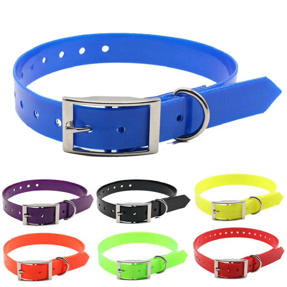 Waterproof TPU &amp; Nylon Dog Collar - Stylish, Durable, and Easy to Clean