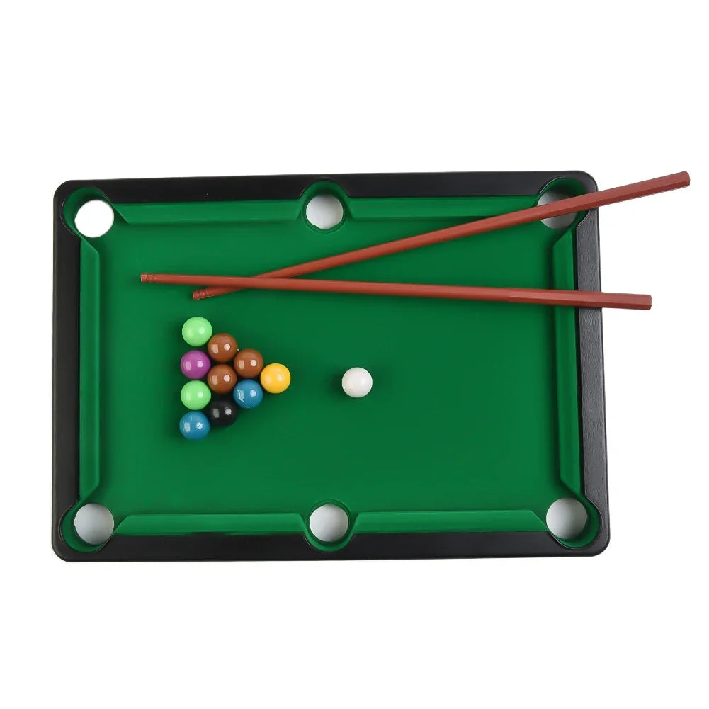 Pool Table Playset Top Game Table &ndash; Portable Family Fun