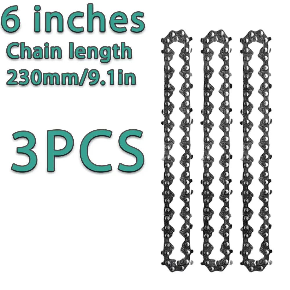 Electric Chainsaw Chain Guide Plate 6 Inch &ndash; Durable Steel 3L / Wood Cutting