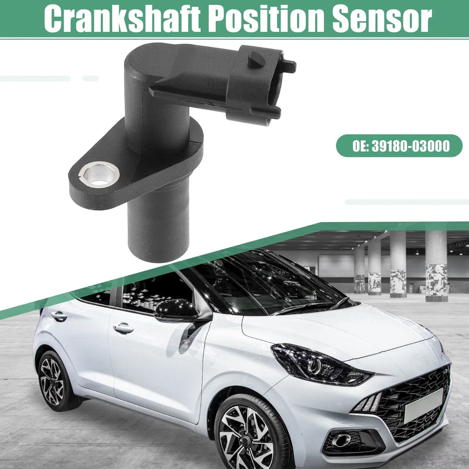 Senzor de poziție a arborelui cotit OE 39180-03000 pentru Hyundai Kia i10 i20 Rio MK