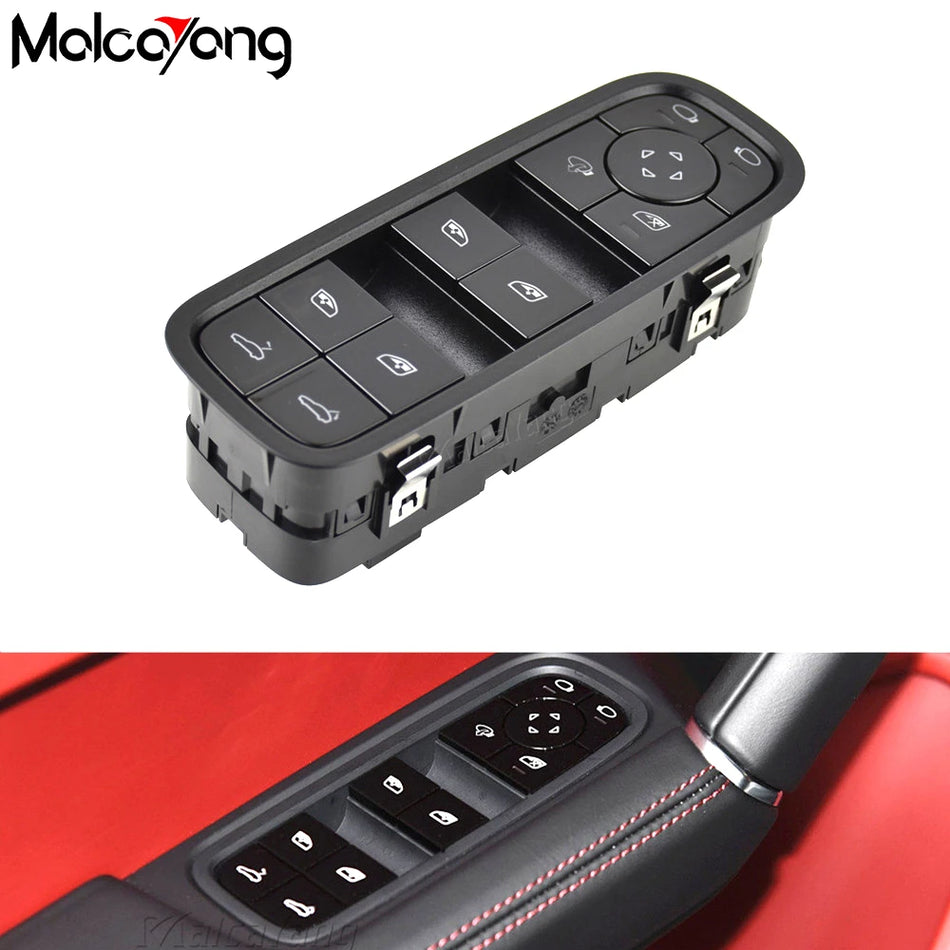 Interruptor Maestro de Ventana Eléctrico para Porsche Panamera Cayenne 2017-2020
