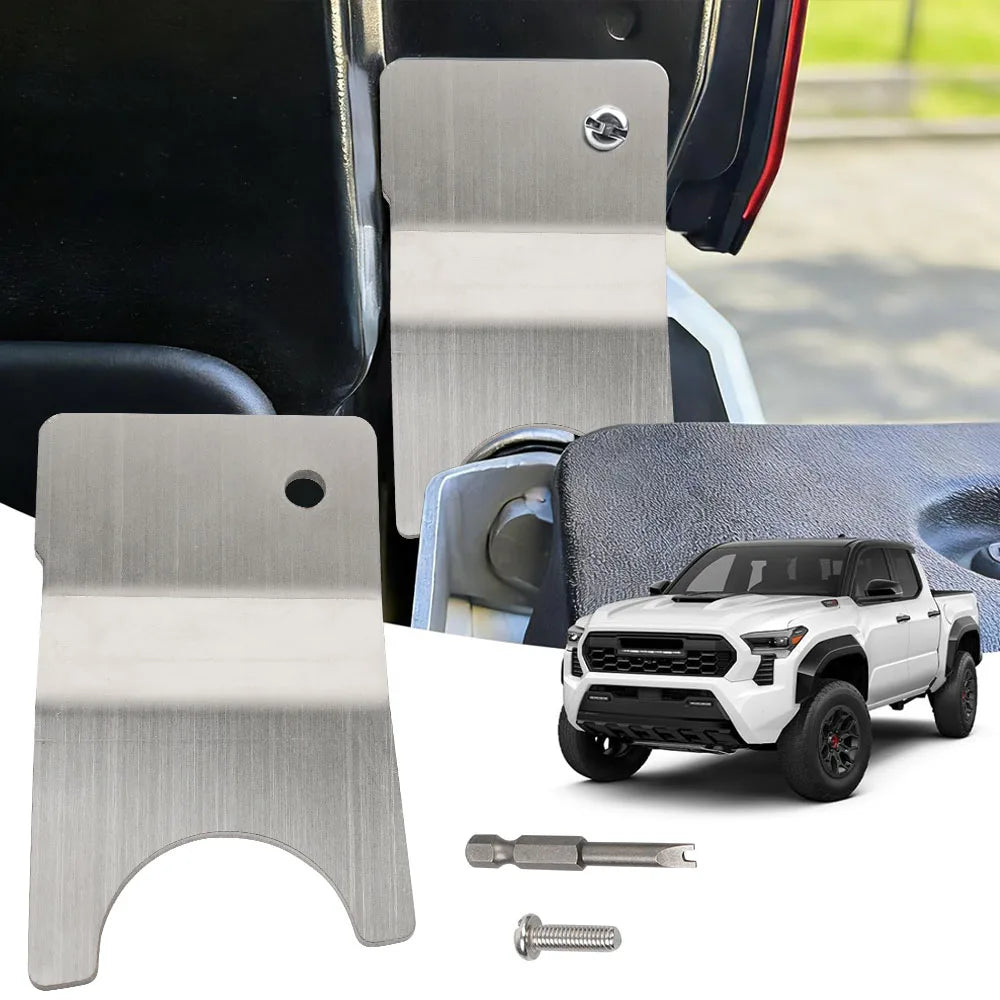 1 Set Tailgate Anti-Theft Lock Truck Bed Tailgate Locks Protector Compatible with Toyota Tacoma Accessories 2026-2024 by InterCyprus Trading Ltd