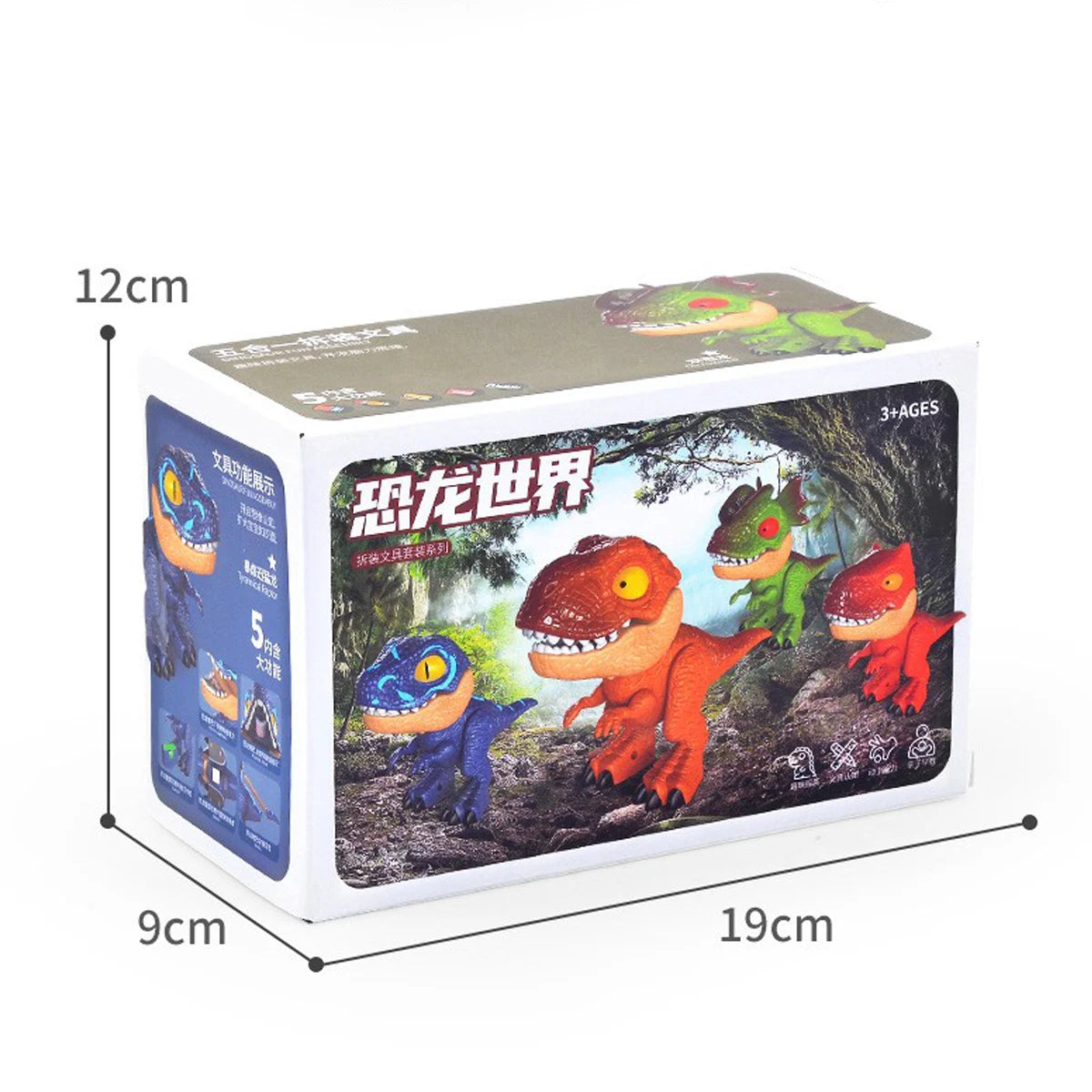 Creative Dinosaur 5-in-1 Stationery Set &ndash; Engaging Learning Supplies for Kids