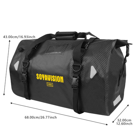 Soyavision Y-MC0076 Waterproof Dry Bag &ndash; Ultra-Durable Outdoor Storage 100L carbon fiber