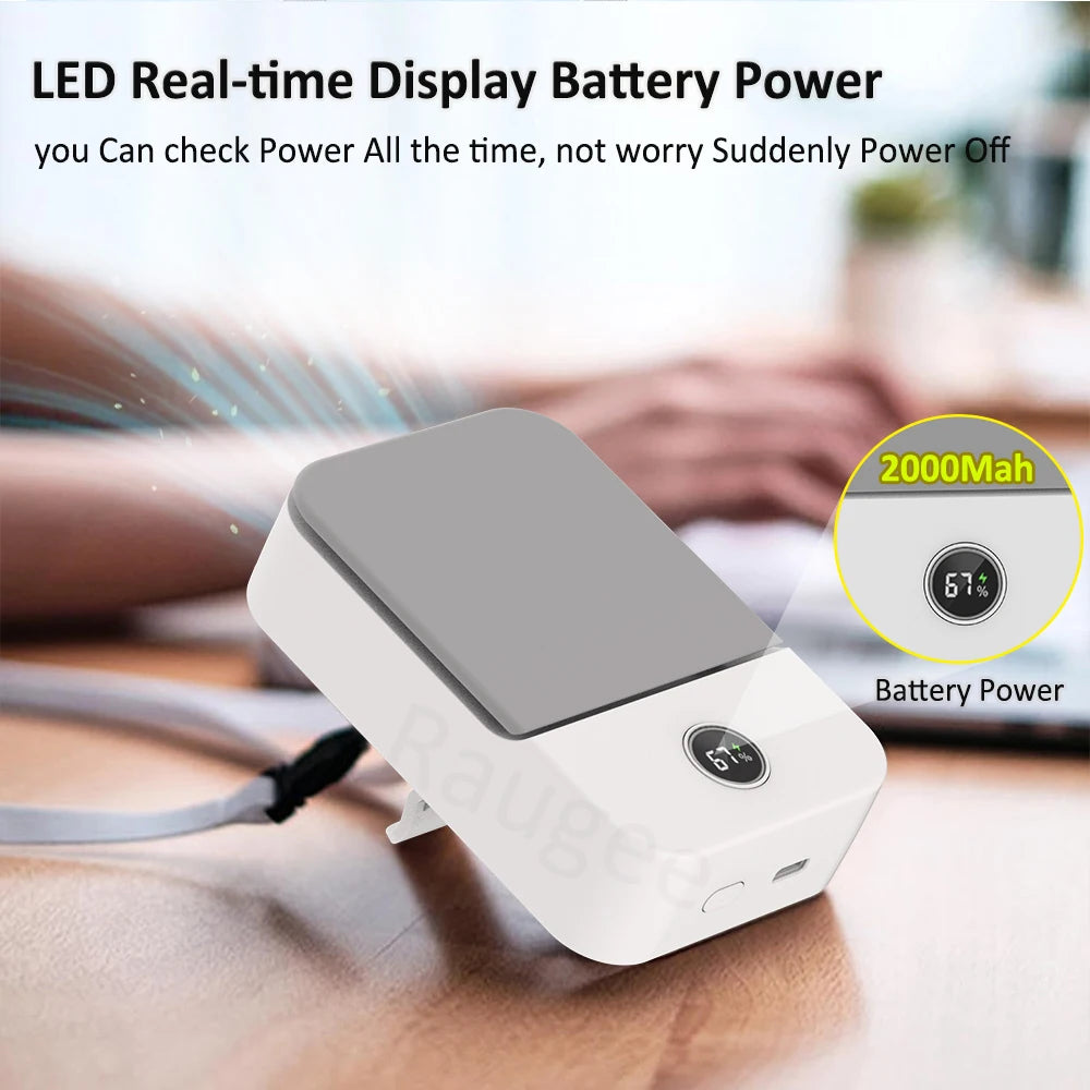 Mini Portable Waist Fan &ndash; USB Rechargeable 3-Speed Pro