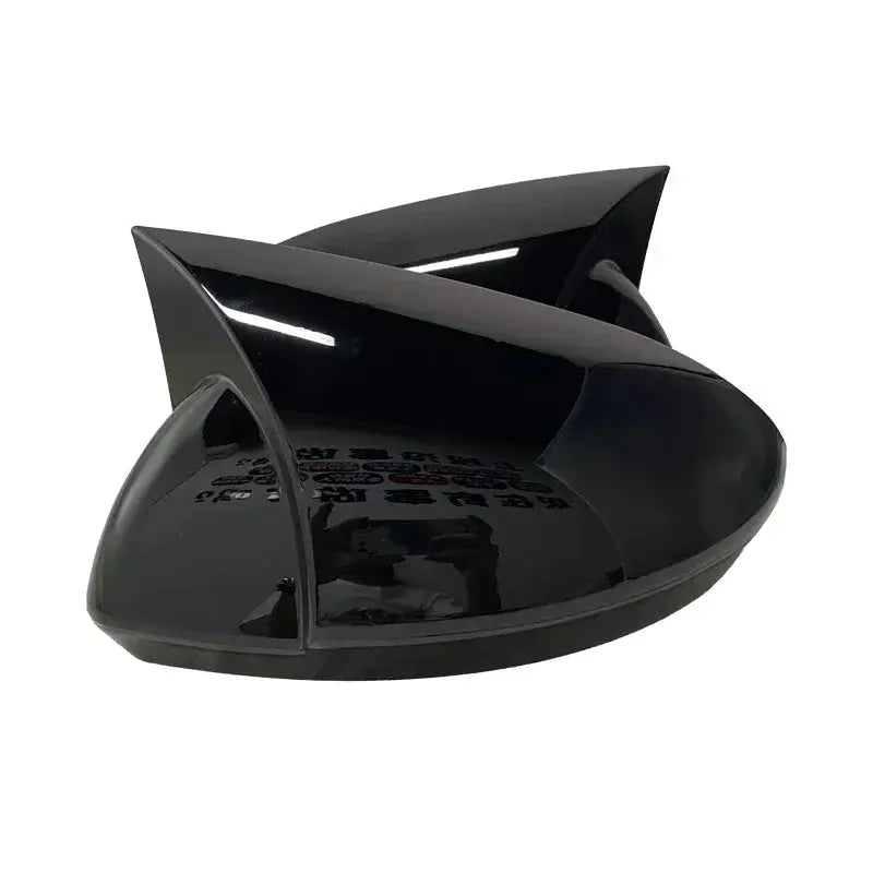 2 Pieces ABS Plastic Bat Wing Mirror Covers Caps Rearview Mirror Case Cover Gloss Black Car Accessories For Renault Megane 4 MK4 by InterCyprus Trading Ltd