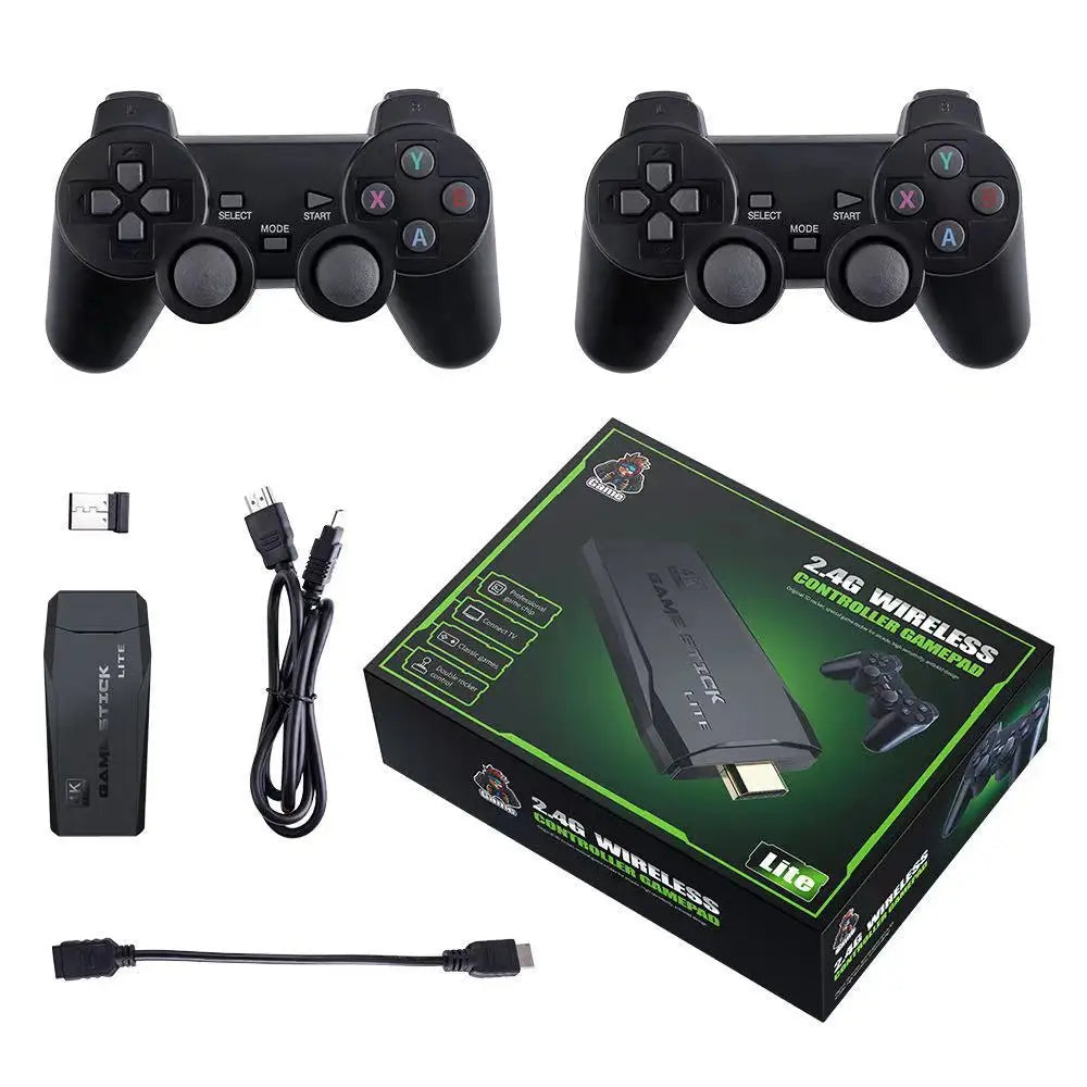 M8 4K HD Game Console with 20000+ Games &amp; Dual Wireless Controllers 10000Games / c n