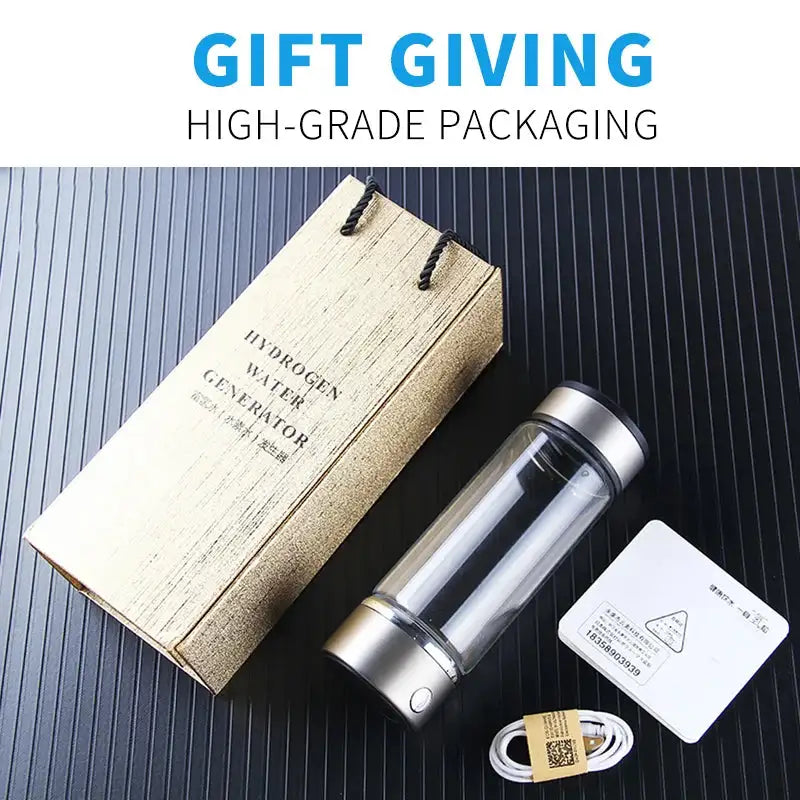 Portable Electric Hydrogen Water Cup Ionizer Antioxidant