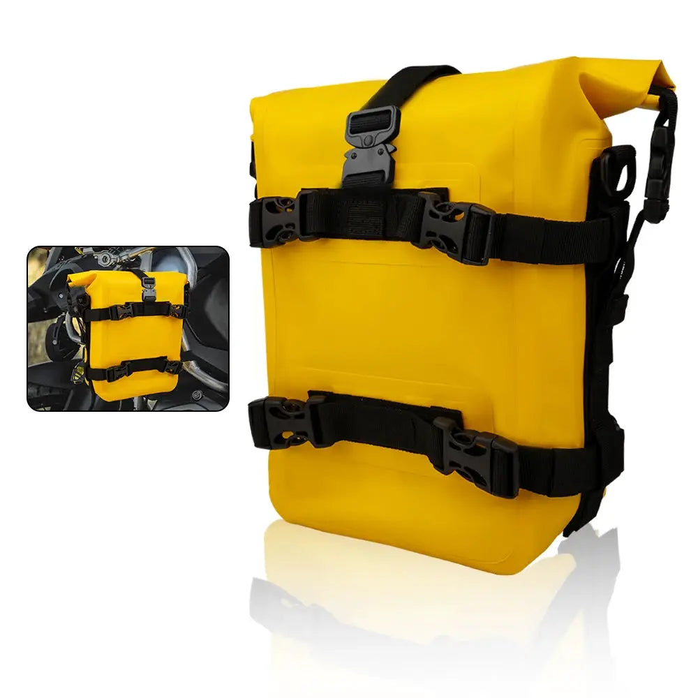 1-2PC Motorcycle Frame Crash Bars Waterproof Bag Bumper Repair Tool Placement Bag by InterCyprus Trading Ltd