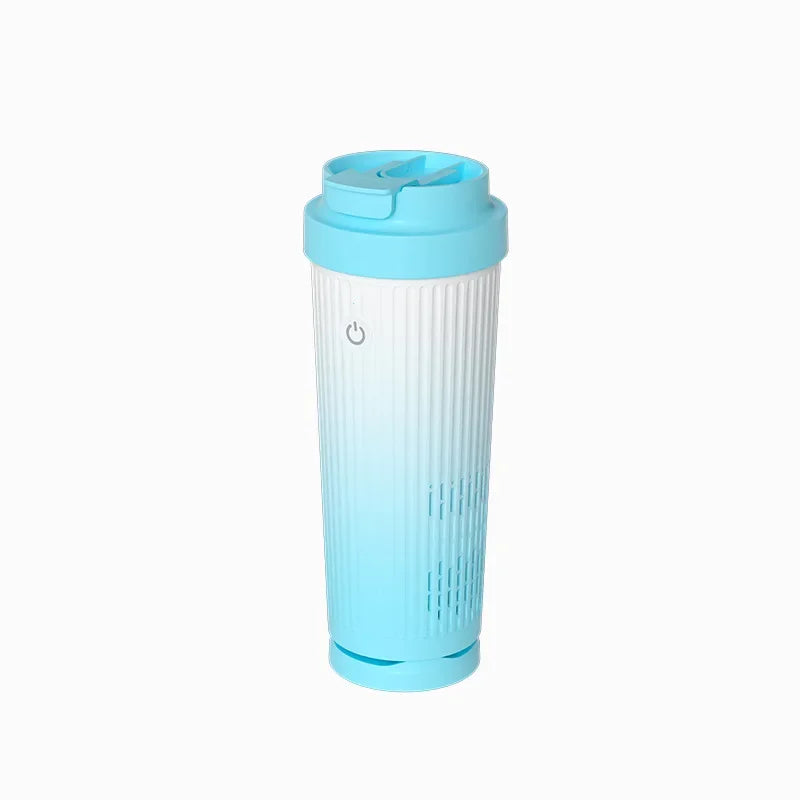 2 In 1 Car Thermos Cup &ndash; Smart Hot And Cold Cup Heating Gradient blue 12v