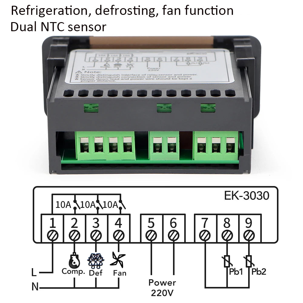 EK-3010 EK-3020 EK-3030 Thermostat &ndash; Precise Temperature EK-3030