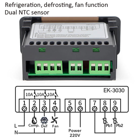 EK-3010 EK-3020 EK-3030 Thermostat &ndash; Precise Temperature EK-3030