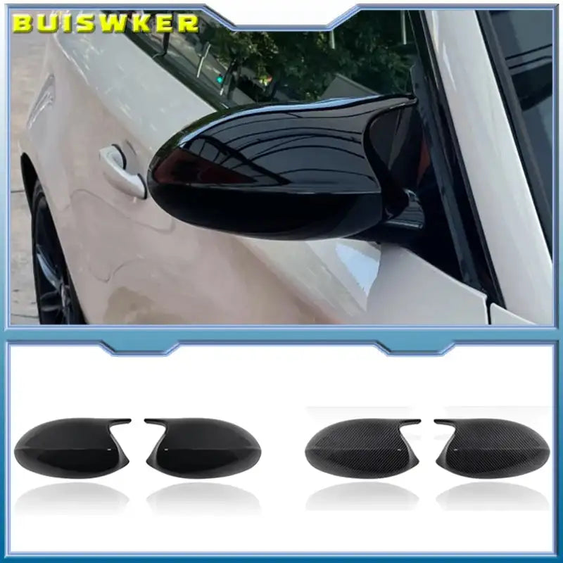 2X BMW E90 E91 E92 E93 Mirror Covers M3 Style Side Caps