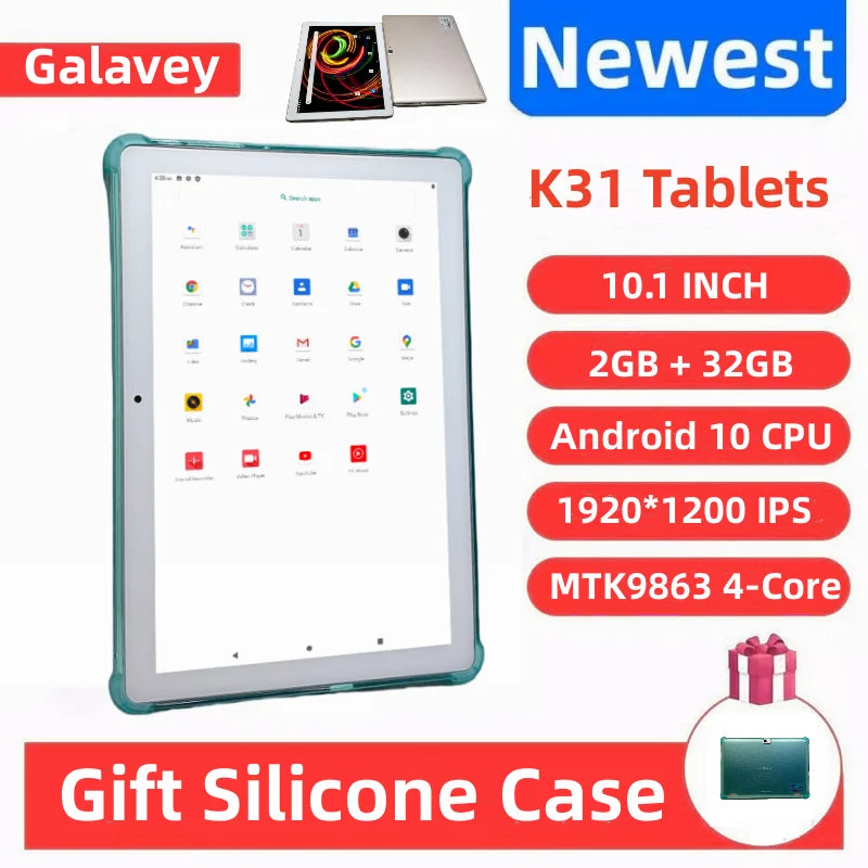 K31 Android 10 Tablet 10.1 MTK9863 Quad Core &ndash; Ultra Slim