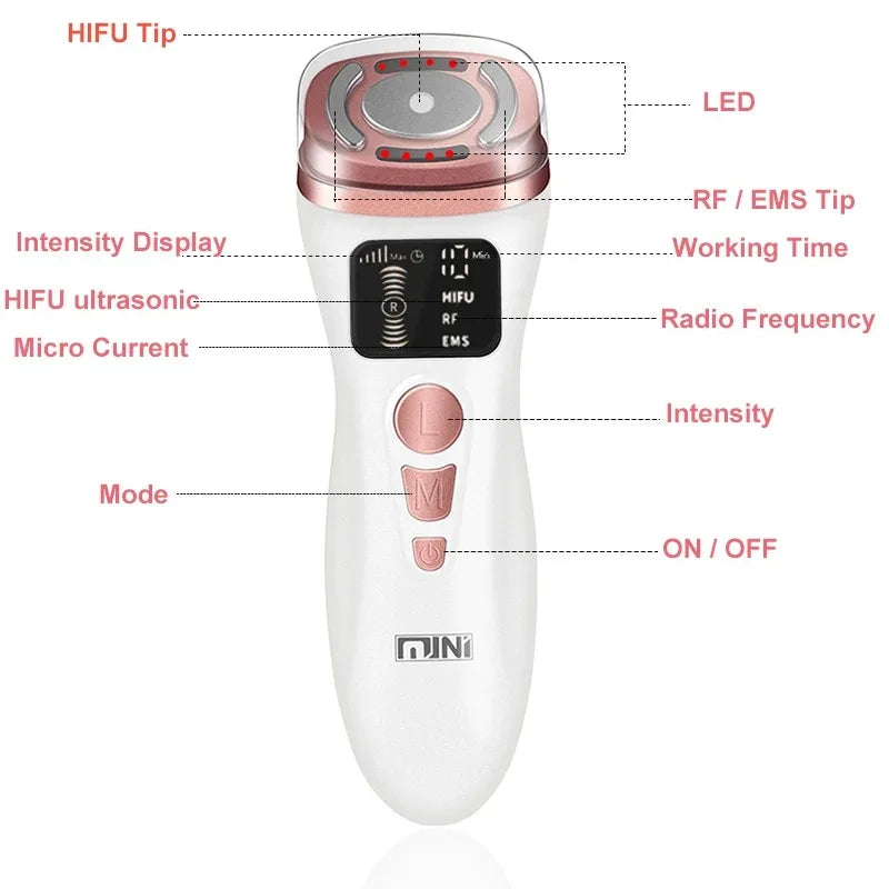 New Mini HIFU Ultrasonic Facial Machine &ndash; Firming Lift