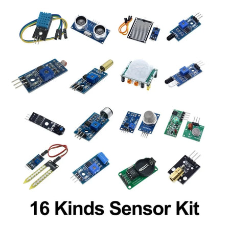 45 in 1 Sensors Modules Starter Kit &ndash; Enhanced Creativity for Arduino and Raspberry Pi 16 Kinds Sensor