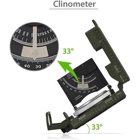 Outdoor Military Compass &ndash; Waterproof And Durable Navigation
