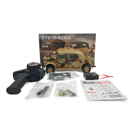 1/18 Remote Control German Command Car - Anti-Fall Simulation Vehicle Upgrade camouflage