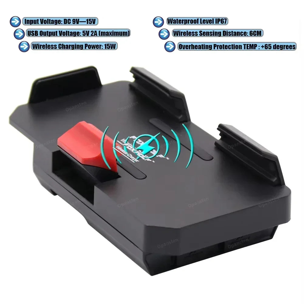 BMW Wireless Charging GPS Phone Holder - Garmin Nav Base