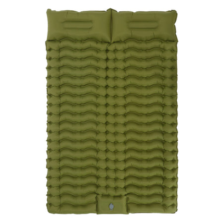 Tomshoo Camping Sleeping Pad 79in &ndash; Built-in Inflator Pump green