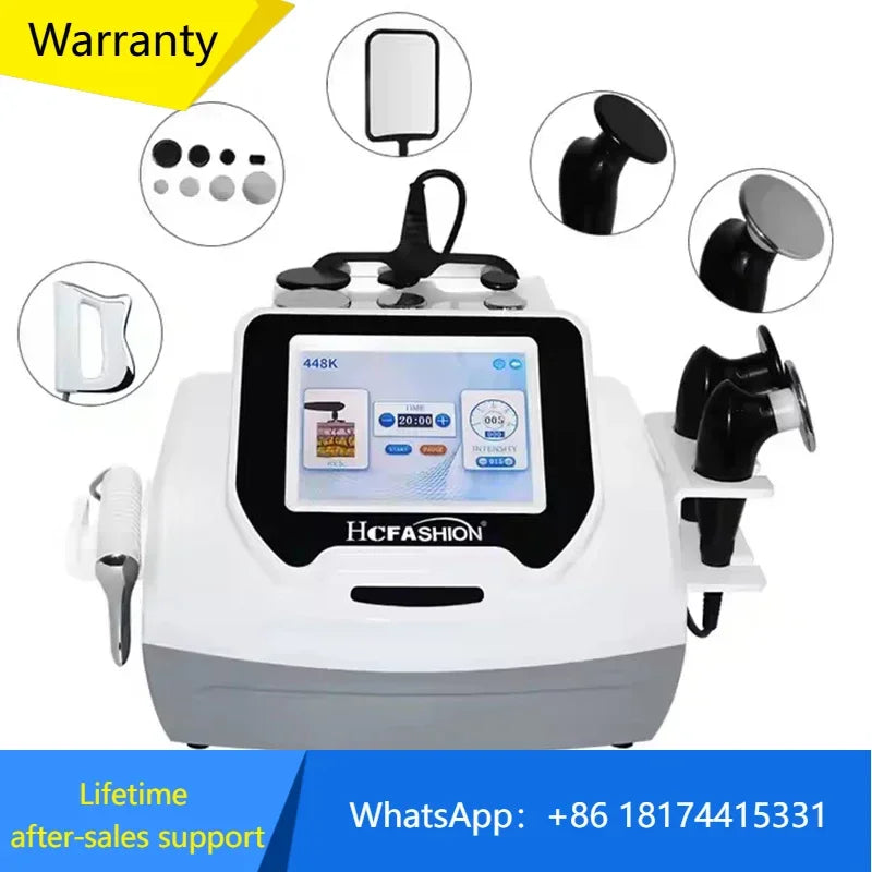 Indiba Spain Tecar RF 448K Įrenginys Veido Kūno Priežiūros Technologija