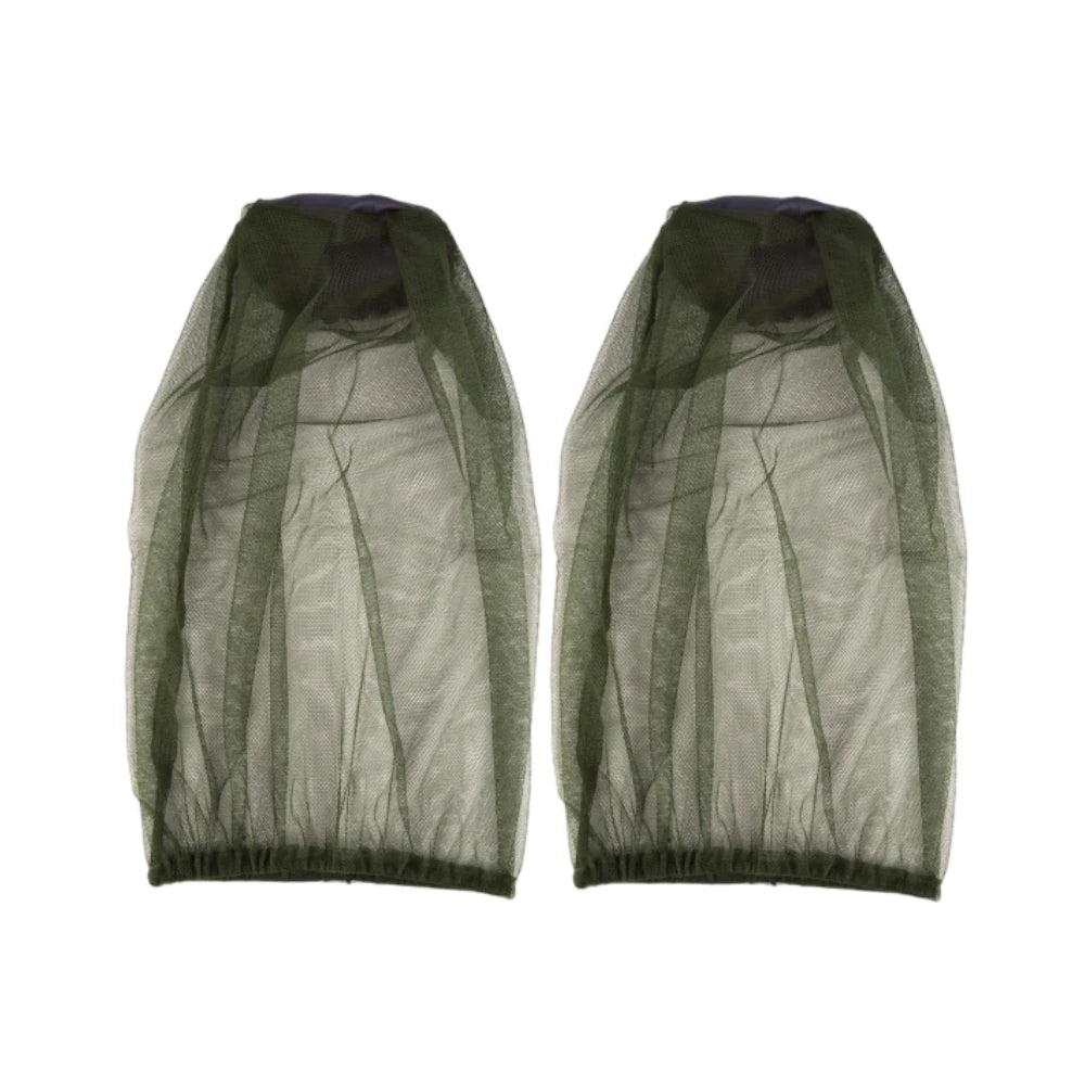 Outdoor Tool Bushcraft Travel Kit Mosquito Net Hat Fishing Cap Hunting Accessory Hike Camp equipment Anti-bee Safety Survival 2PCS / CN (Origin)