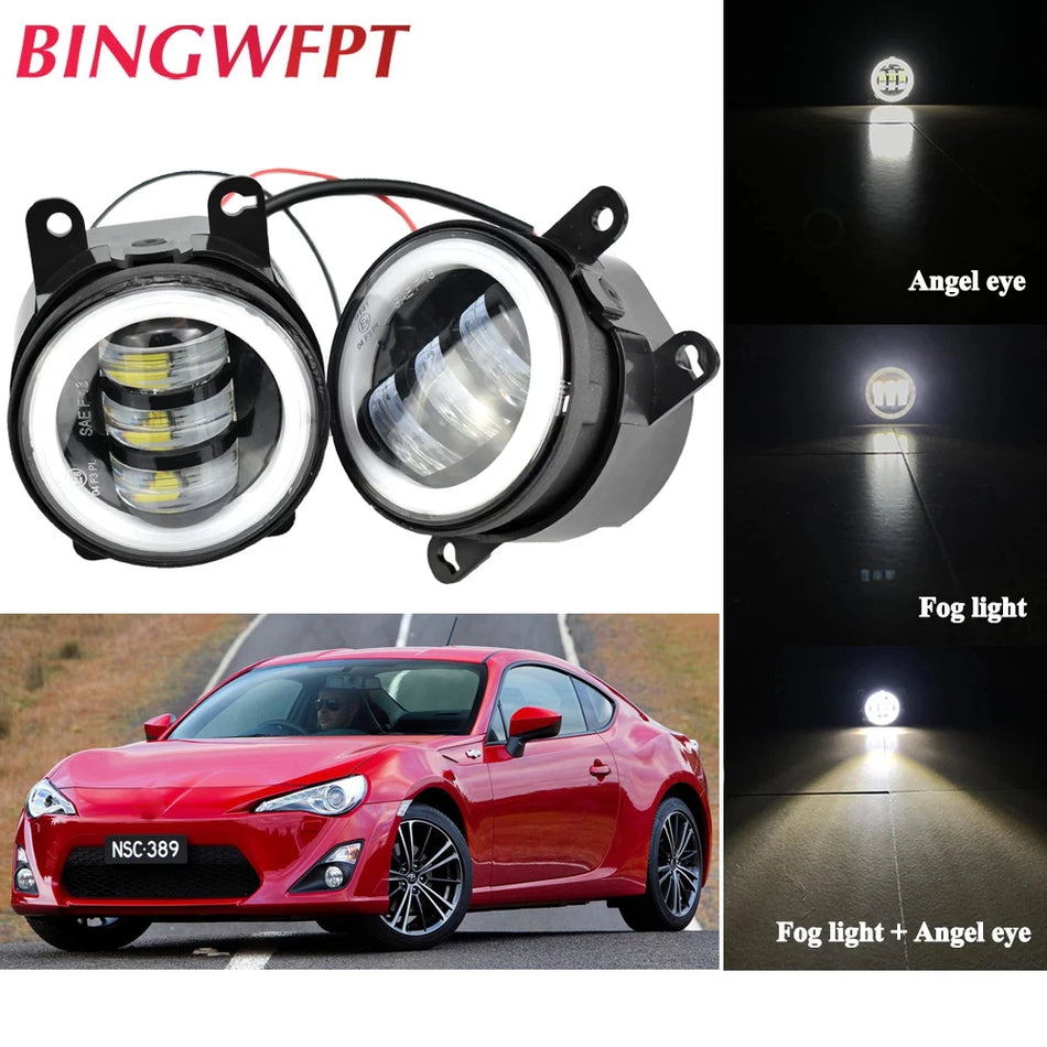 Meglenka H11 LED žarnica Halo Ring Angel Eye DRL dnevne luči za Toyota GT86 2013-2016