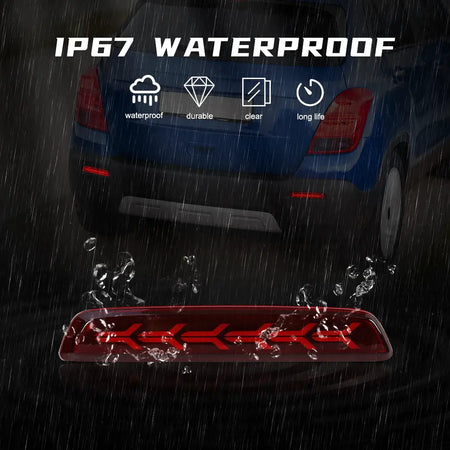 LED Rear Bumper Reflector Lights For Chevrolet Chevy Trax 2012 2013 2014 Brake Warning Dynamic Turn Signal Car Accessories 12V by InterCyprus Trading Ltd