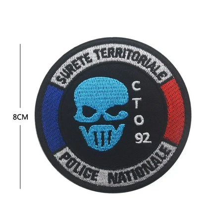 GIGN GIPN BRI Embroidery Patches &ndash; Durable Tactical Patch TH265-V00730