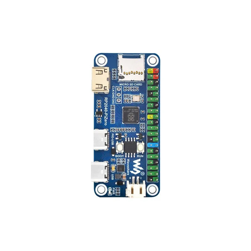 Waveshare RP2040-PiZero Development Board &ndash; 16MB Flash Memory with Type-C Port