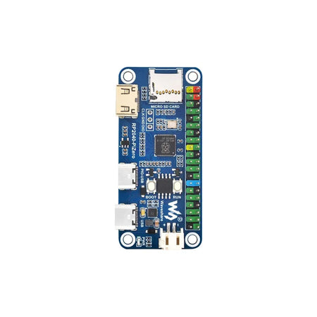 Waveshare RP2040-PiZero Development Board &ndash; 16MB Flash Memory with Type-C Port