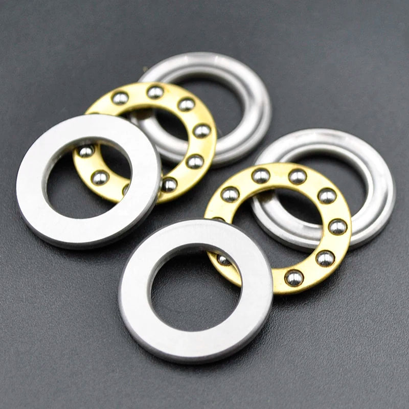 F10-17M Thrust Bearing 10x17x5mm &ndash; Compact Planar Design CHINA / 2Pcs