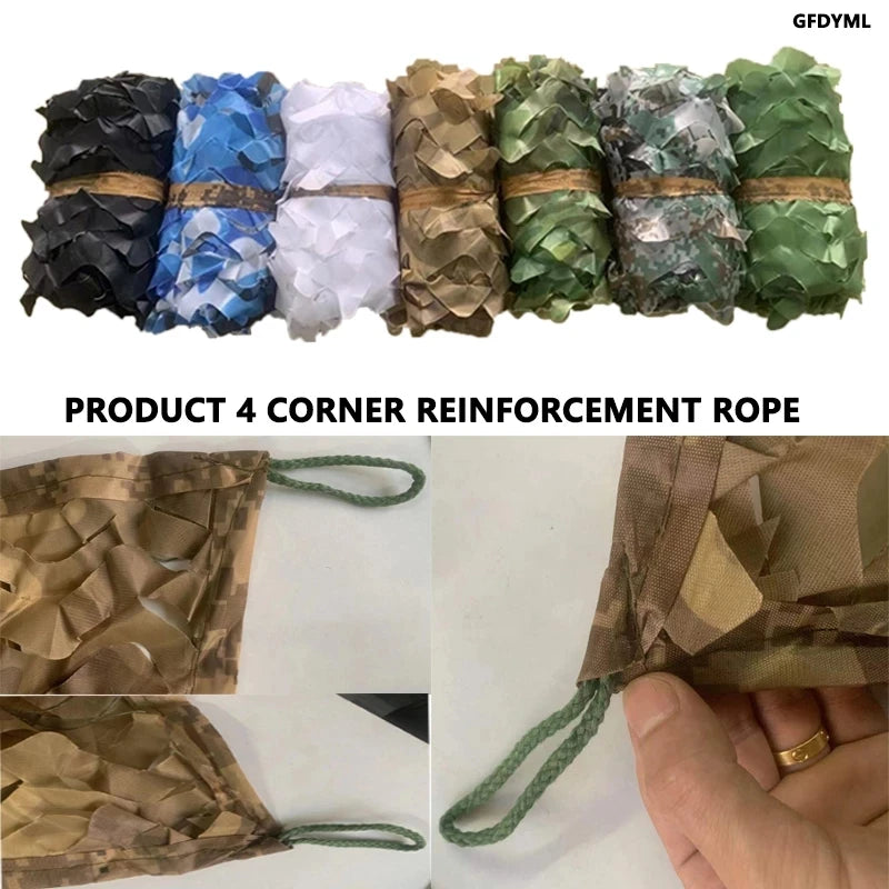 GFDYML Camouflage Net for Hunting, Gardening, and Outdoor Use