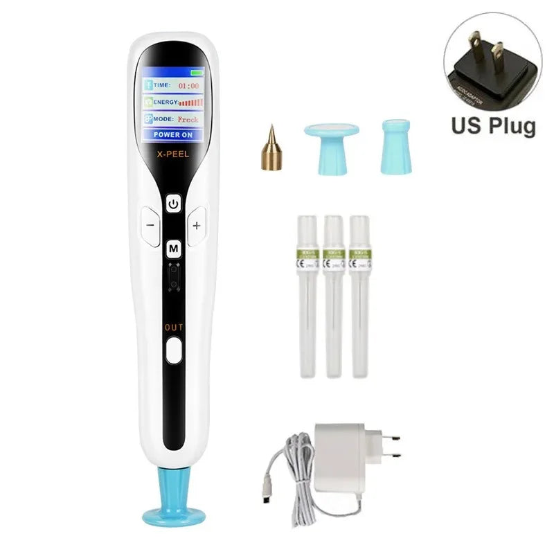 Professional 2 In 1 Ozone Plasma Pen - Mole Removal US Plug No Box