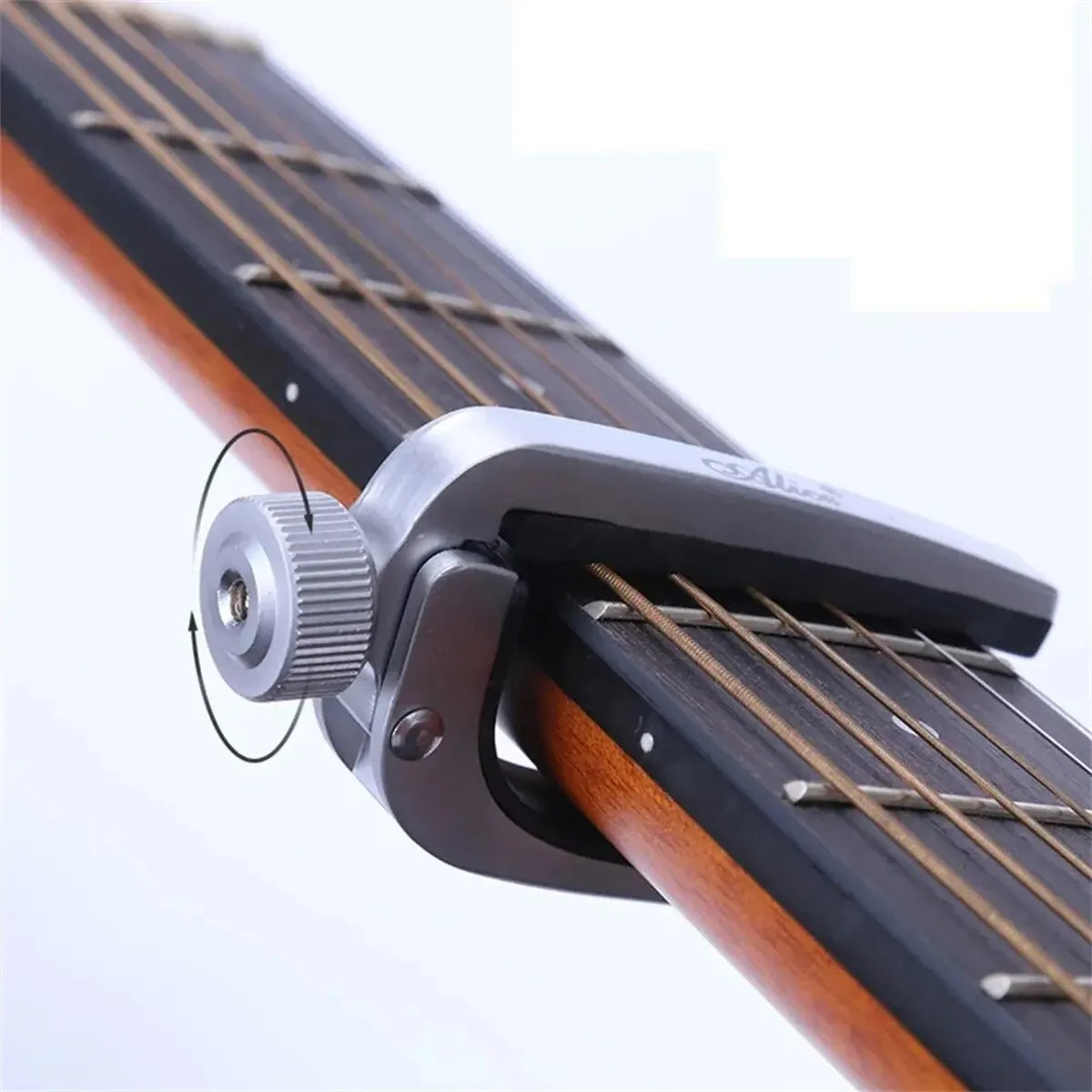 Alice Guitar Capo &ndash; Adjustable Roller Metal For Quick Change