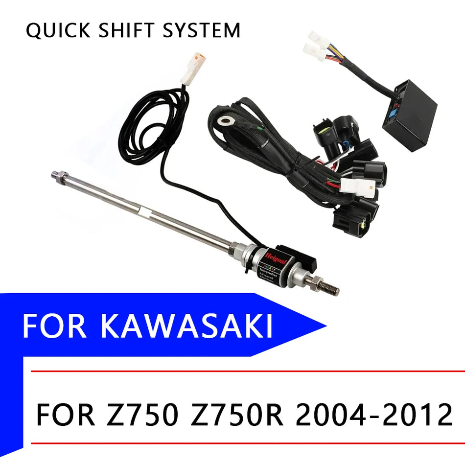 Kawasaki Z750 Z750R Quick Shifter System, One-Way Electric Upshift