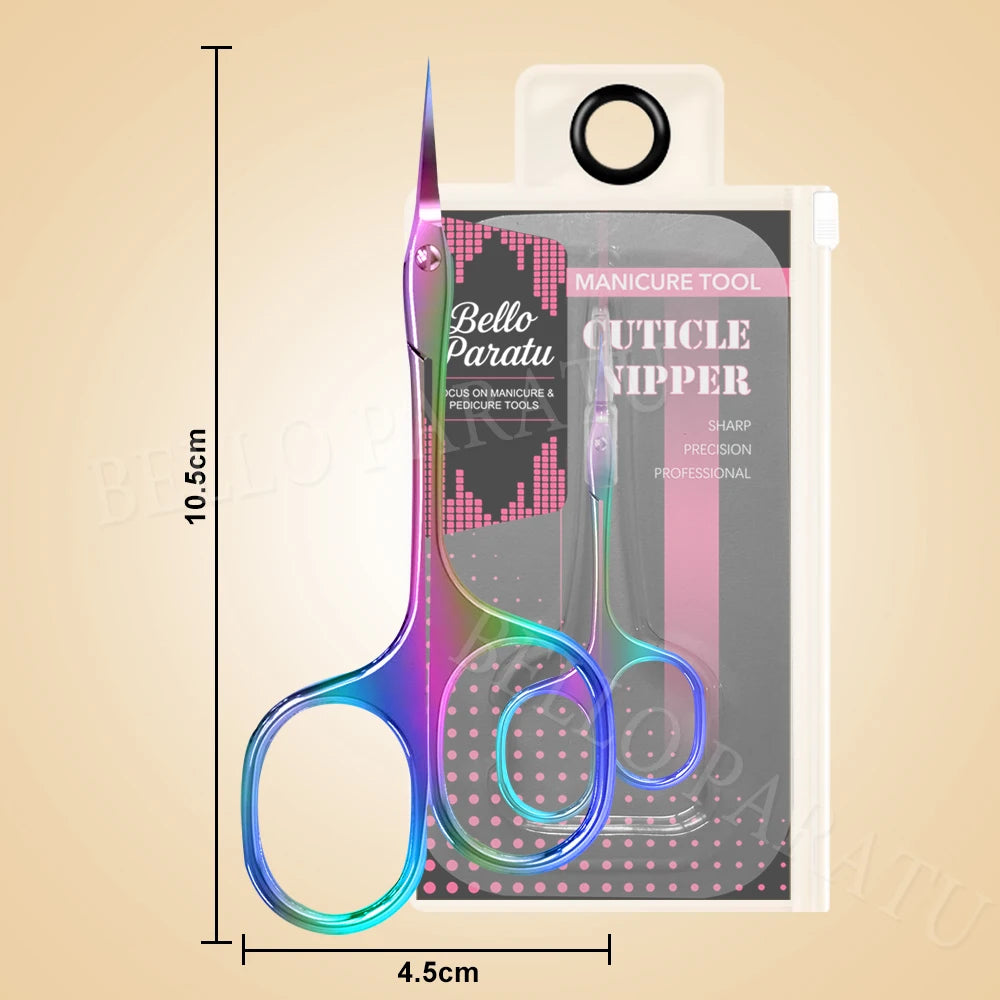 1Pcs Cuticle Scissors Extra Fine Curved Blade &ndash; Ultra Sharp