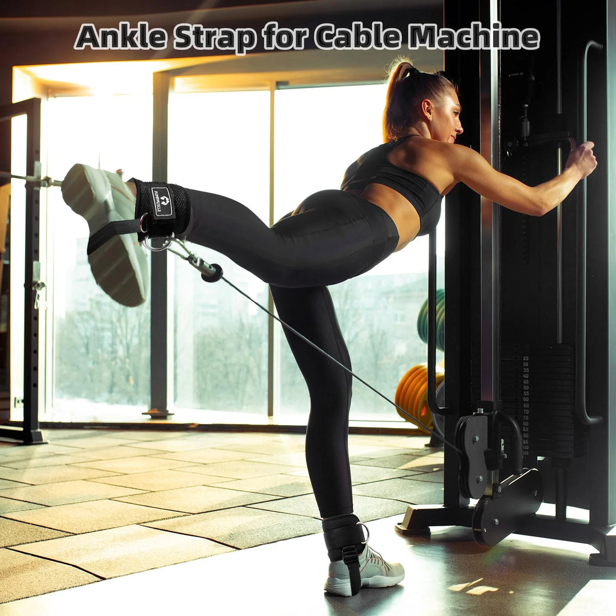 Adjustable Ankle Straps for Cable Machines - Enhance Your Workout