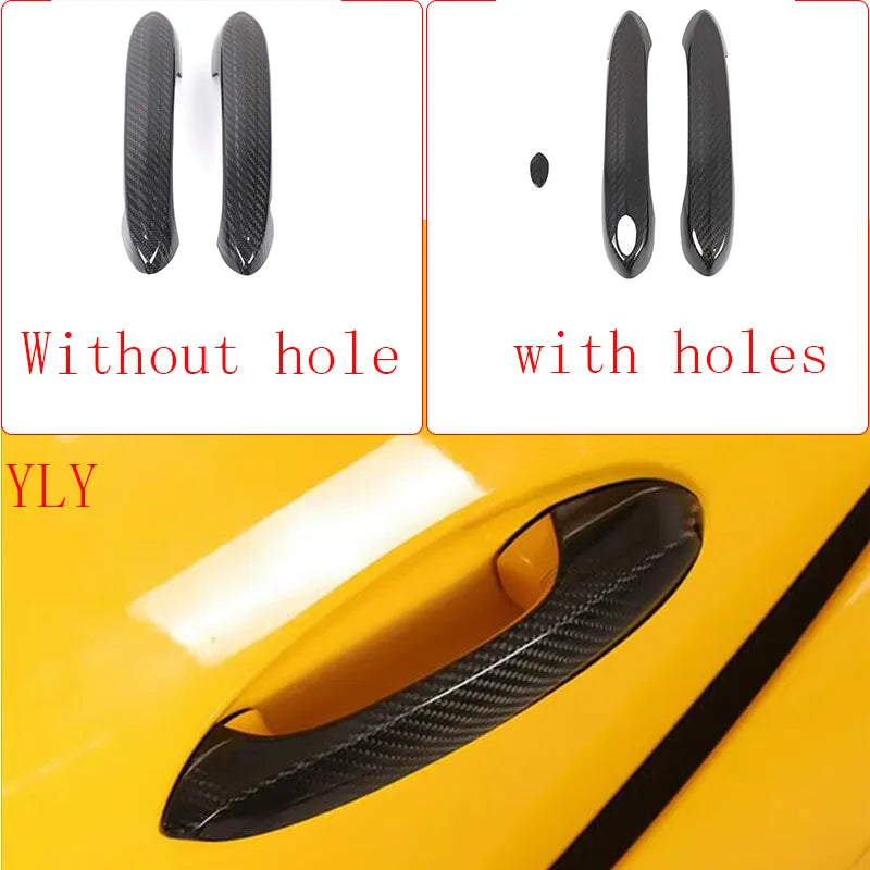 Αυτοκόλλητο Εξωτερικής Λαβής από Ανθρακονήματα για BMW Z4 και Supra