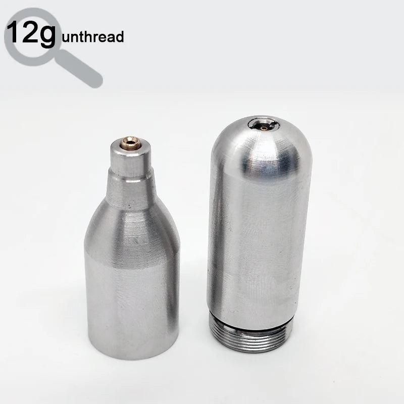 New Design UnThreaded CO2 Cartridge 16G &ndash; Refillable 12g unthread / CHINA