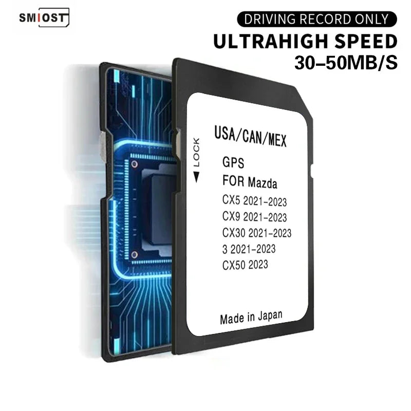 Navigation SD Card Mazda CX Series &ndash; One Day Delivery