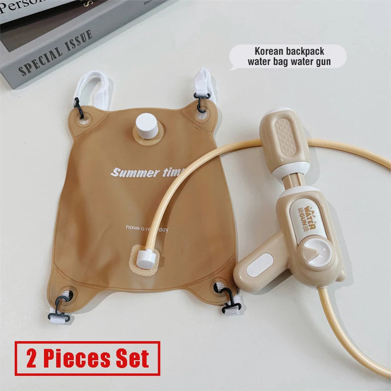 Backpack Water Gun &ndash; Large Capacity Soaker for Outdoor Fun 2Pieces