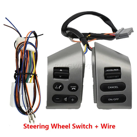Left&Right Steering Wheel Control Switch Button For Nissan Tiida LIVINA Old Sylphy Volume Phone Buttons by InterCyprus Trading Ltd