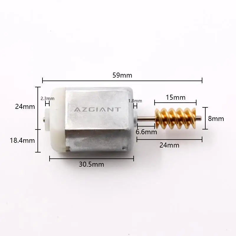 Central Lock Actuator 12V for Ford Galaxy 2015-2020, Metal Housing, Micro Motor Replacement