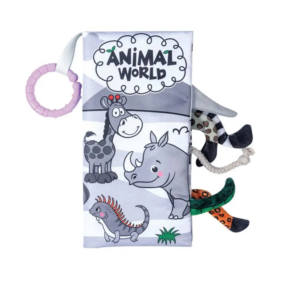 3D Cloth Book &ndash; Parent-Child Interactive Learning Toy animals