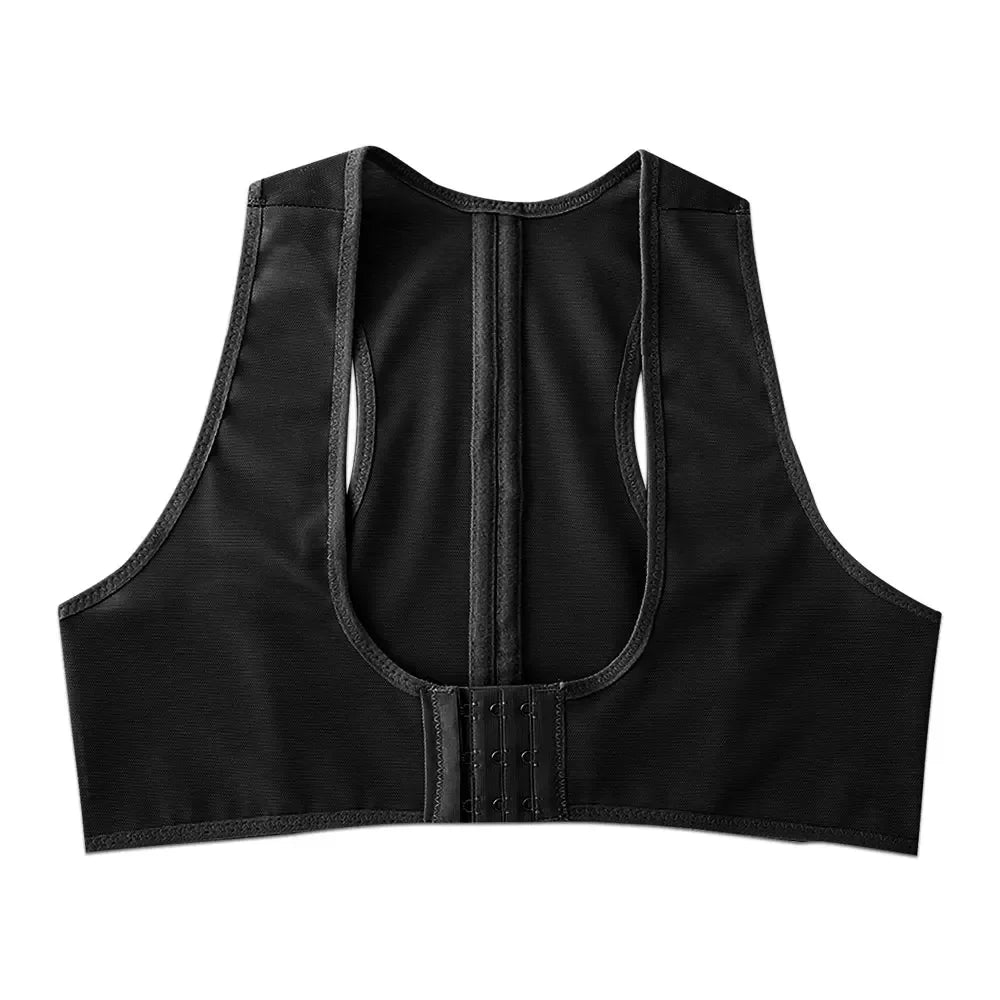 Women Chest Posture Corrector &ndash; Invisible Body Shaper for Healthier Posture Black / XL
