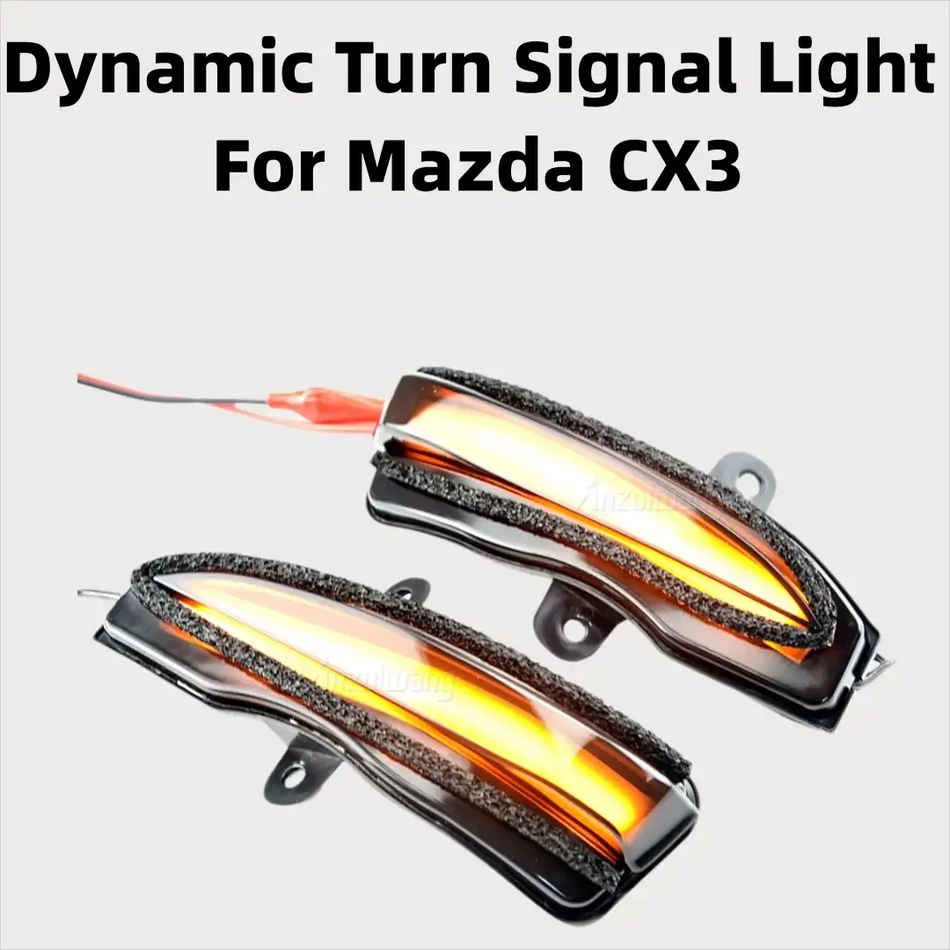 Dynamic LED Turn Signal Lights For Mazda CX-3 CX-4 CX-5 by InterCyprus Trading Ltd